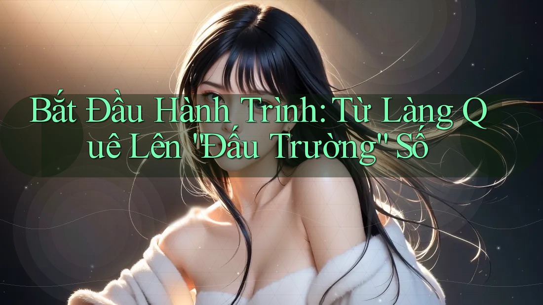 Bắt Đầu Hành Trình: Từ Làng Quê Lên “Đấu Trường” Số Bắt Đầu Hành Trình: Từ Làng Quê Lên “Đấu Trường” Số