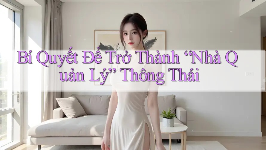 Bí Quyết Để Trở Thành “Nhà Quản Lý” Thông Thái