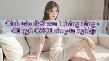 Cách nào dk8 sau 1 tháng dùng   đội ngũ CSKH chuyên nghiệp