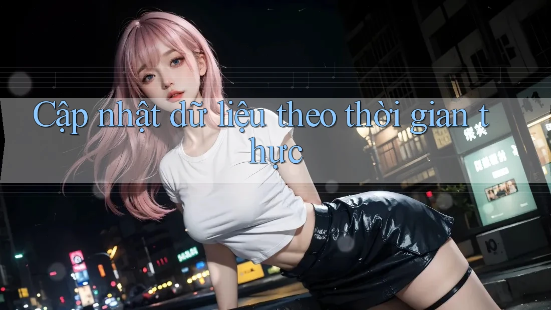 Cập nhật dữ liệu theo thời gian thực Cập nhật dữ liệu theo thời gian thực