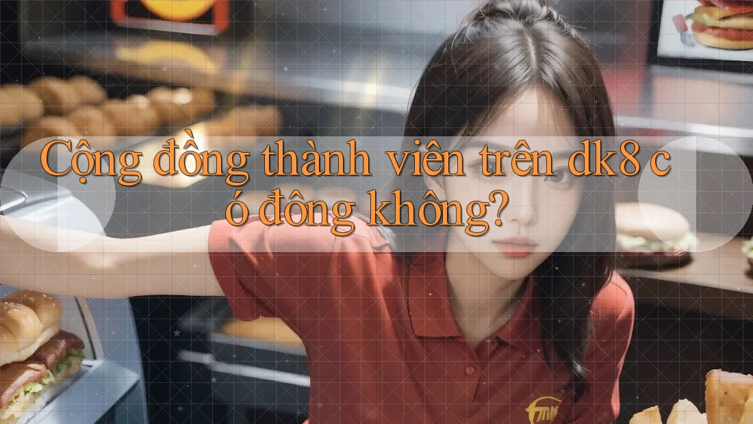 Cộng đồng thành viên trên dk8 có đông không? Cộng đồng thành viên trên dk8 có đông không?