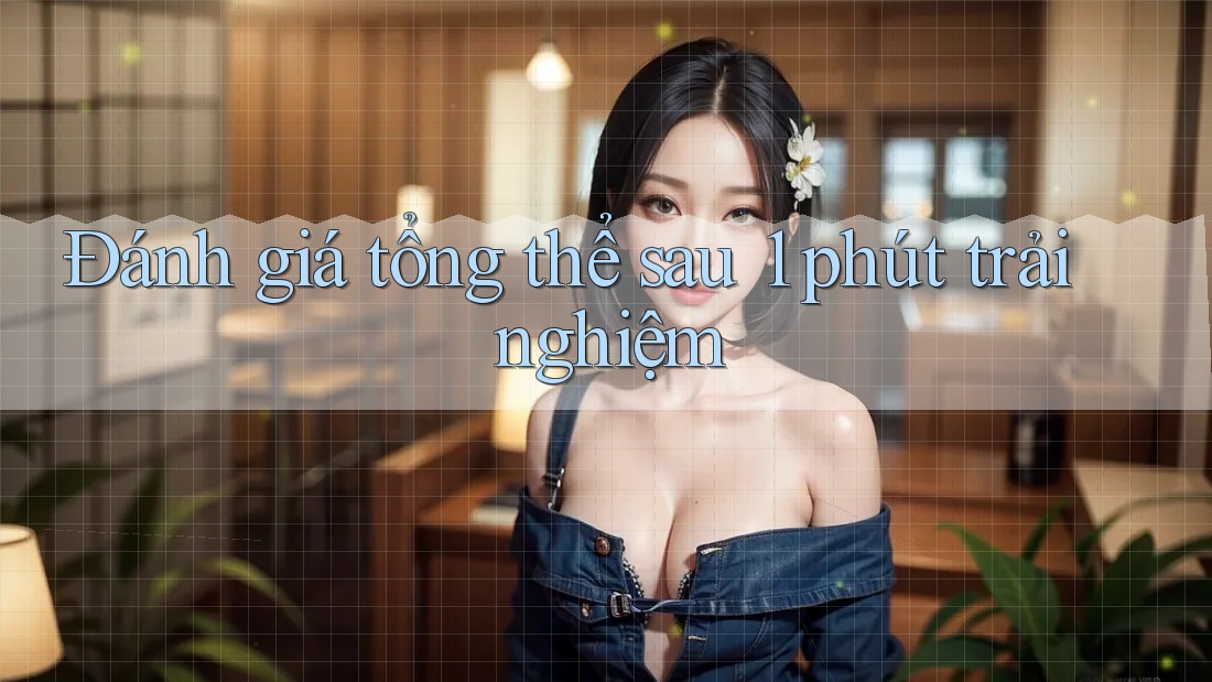 Đánh giá tổng thể sau 1 phút trải nghiệm Đánh giá tổng thể sau 1 phút trải nghiệm