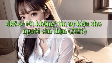 dk8 có tốt không tin sự kiện cho người cẩn thận (2026)