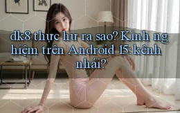 dk8 thực hư ra sao kinh nghiệm trên Android 15 kênh nhái