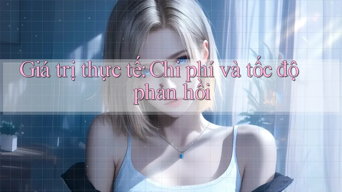 Giá trị thực tế: Chi phí và tốc độ phản hồi Giá trị thực tế: Chi phí và tốc độ phản hồi
