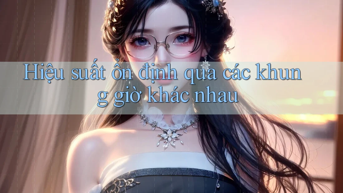 Hiệu suất ổn định qua các khung giờ khác nhau Hiệu suất ổn định qua các khung giờ khác nhau