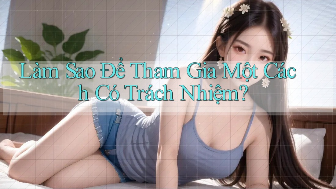 Làm sao để tham gia một cách có trách nhiệm? Làm sao để tham gia một cách có trách nhiệm?
