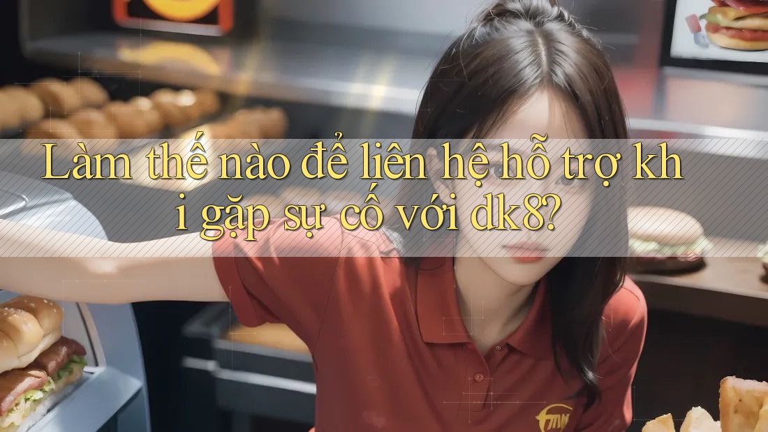 Làm thế nào để liên hệ hỗ trợ khi gặp sự cố với dk8? Làm thế nào để liên hệ hỗ trợ khi gặp sự cố với dk8?