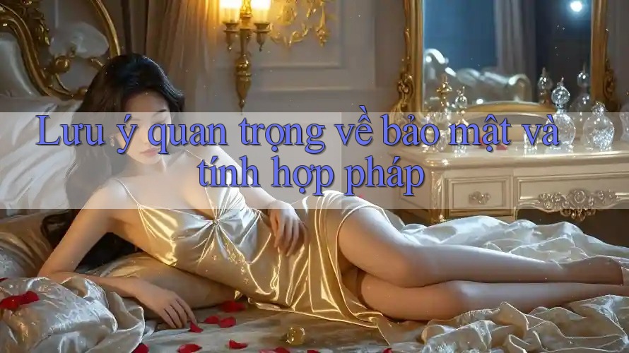 Lưu ý quan trọng về bảo mật và tính hợp pháp Lưu ý quan trọng về bảo mật và tính hợp pháp