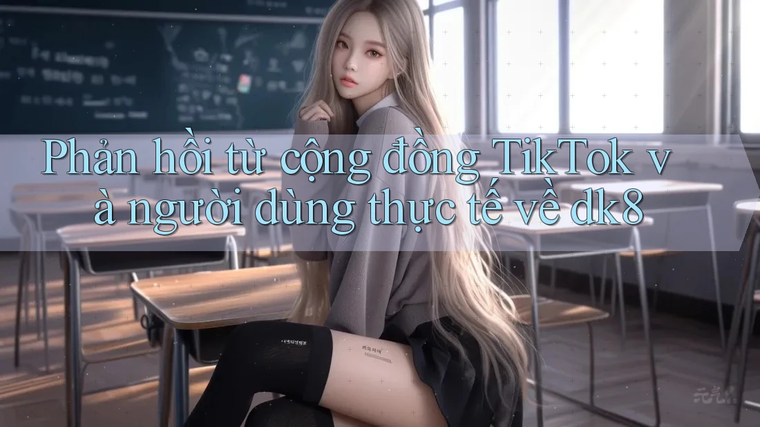 Phản hồi từ cộng đồng TikTok và người dùng thực tế về dk8 Phản hồi từ cộng đồng TikTok và người dùng thực tế về dk8