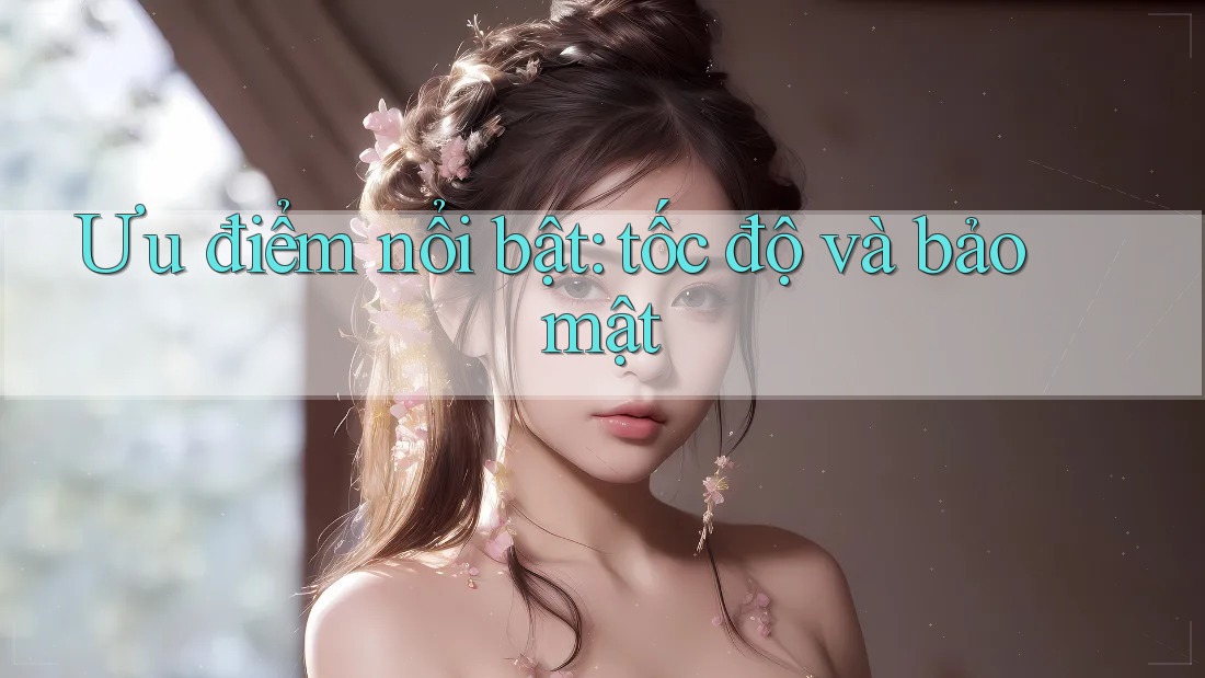 Ưu điểm nổi bật: tốc độ và bảo mật Ưu điểm nổi bật: tốc độ và bảo mật