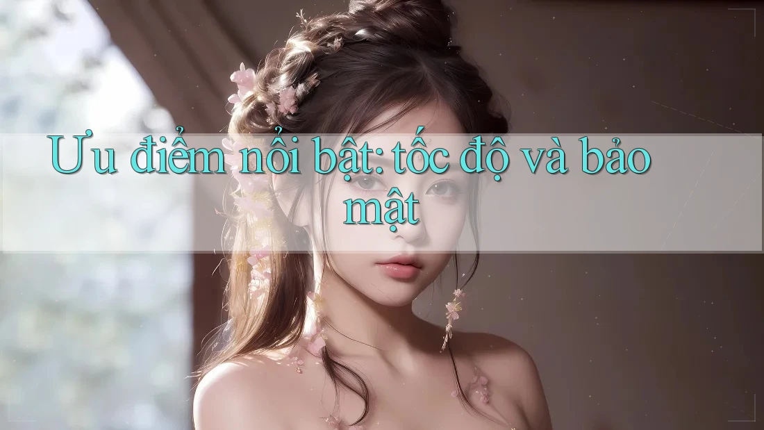 Ưu điểm nổi bật: tốc độ và bảo mật Ưu điểm nổi bật: tốc độ và bảo mật